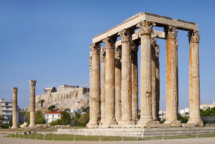 Temple of Olympian Zeus, Athens, Greece